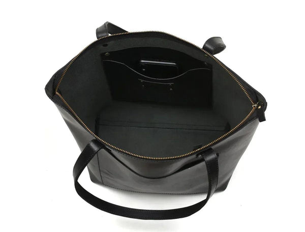 Cassidy Leather Tote Bag - Gifts for You 'n Me