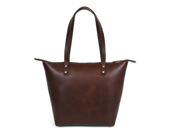 Cassidy Leather Tote Bag - Gifts for You 'n Me