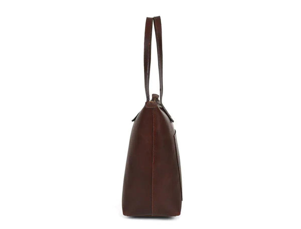 Cassidy Leather Tote Bag - Gifts for You 'n Me