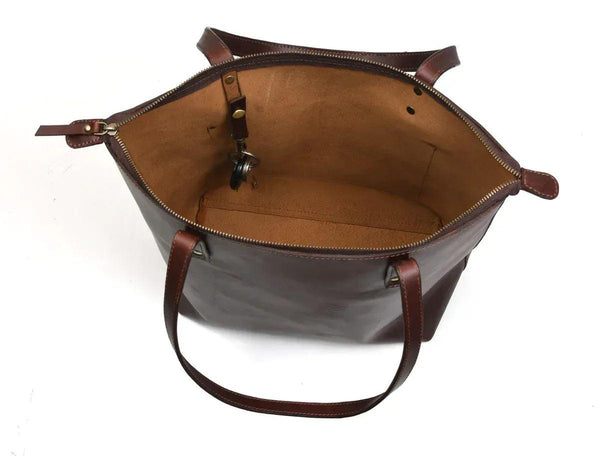 Cassidy Leather Tote Bag - Gifts for You 'n Me