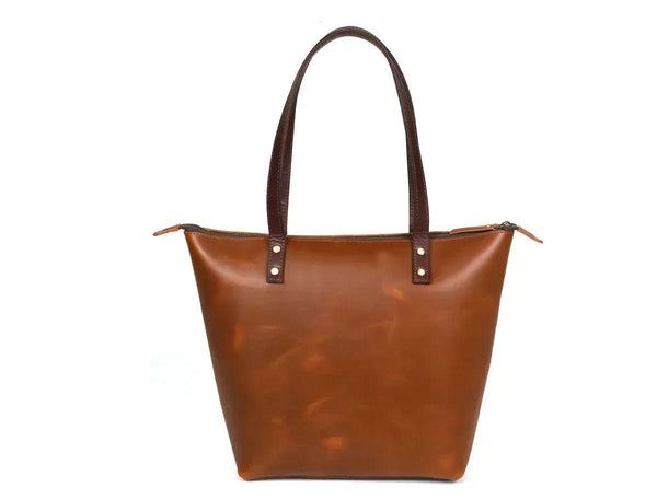 Cassidy Leather Tote Bag - Gifts for You 'n Me