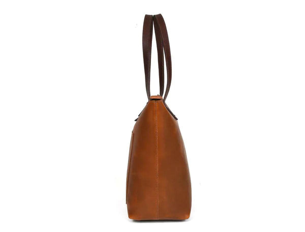 Cassidy Leather Tote Bag - Gifts for You 'n Me