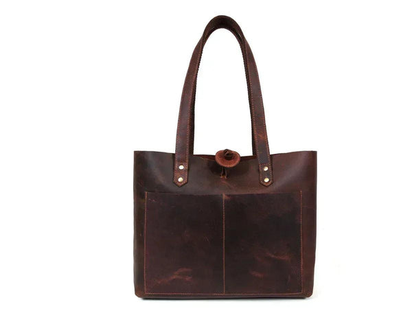 Leather Willow Tote - Gifts for You 'n Me