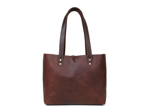 Leather Willow Tote - Gifts for You 'n Me