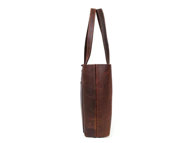 Leather Willow Tote - Gifts for You 'n Me