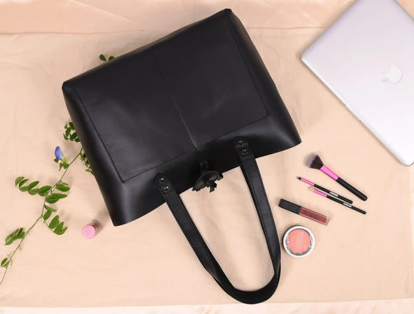 Leather Willow Tote - Gifts for You 'n Me