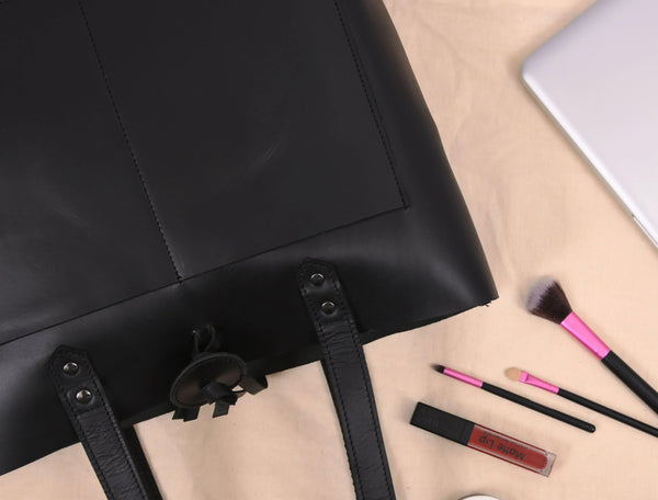 Leather Willow Tote - Gifts for You 'n Me