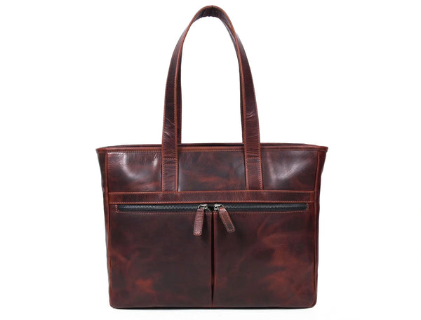 Manhattan - Leather Tote - Gifts for You 'n Me