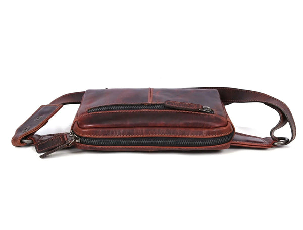 Manhattan - Leather Crossbody Fanny Bag - Gifts for You 'n Me