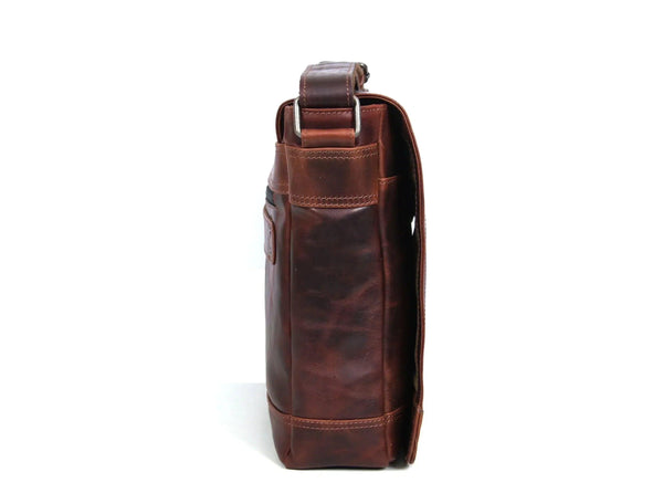 Manhattan - Leather Messenger bag - Gifts for You 'n Me