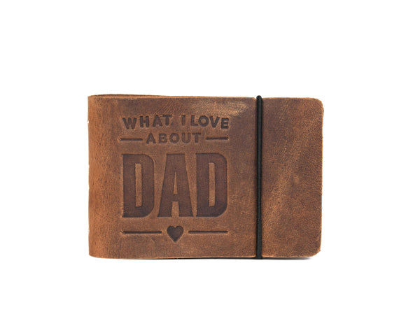 Dad LogBook - Customizable Fill-in-the-Blank Journal - Gifts for You 'n Me