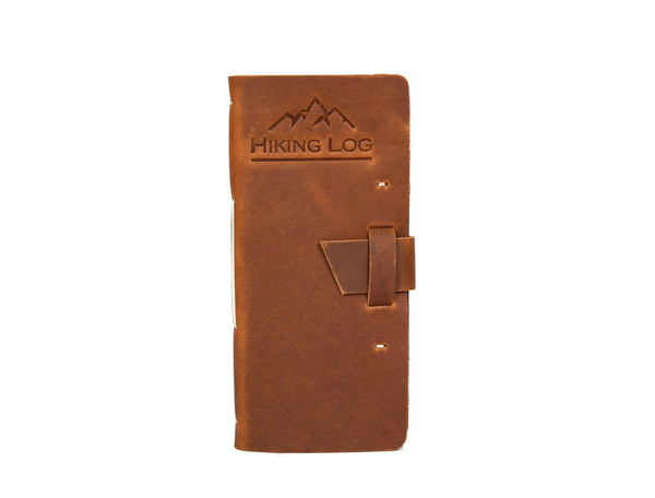 Genuine Leather Hiking Logbook - Gifts for You 'n Me
