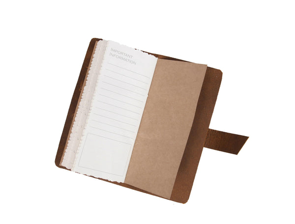 Genuine Leather Hiking Logbook - Gifts for You 'n Me