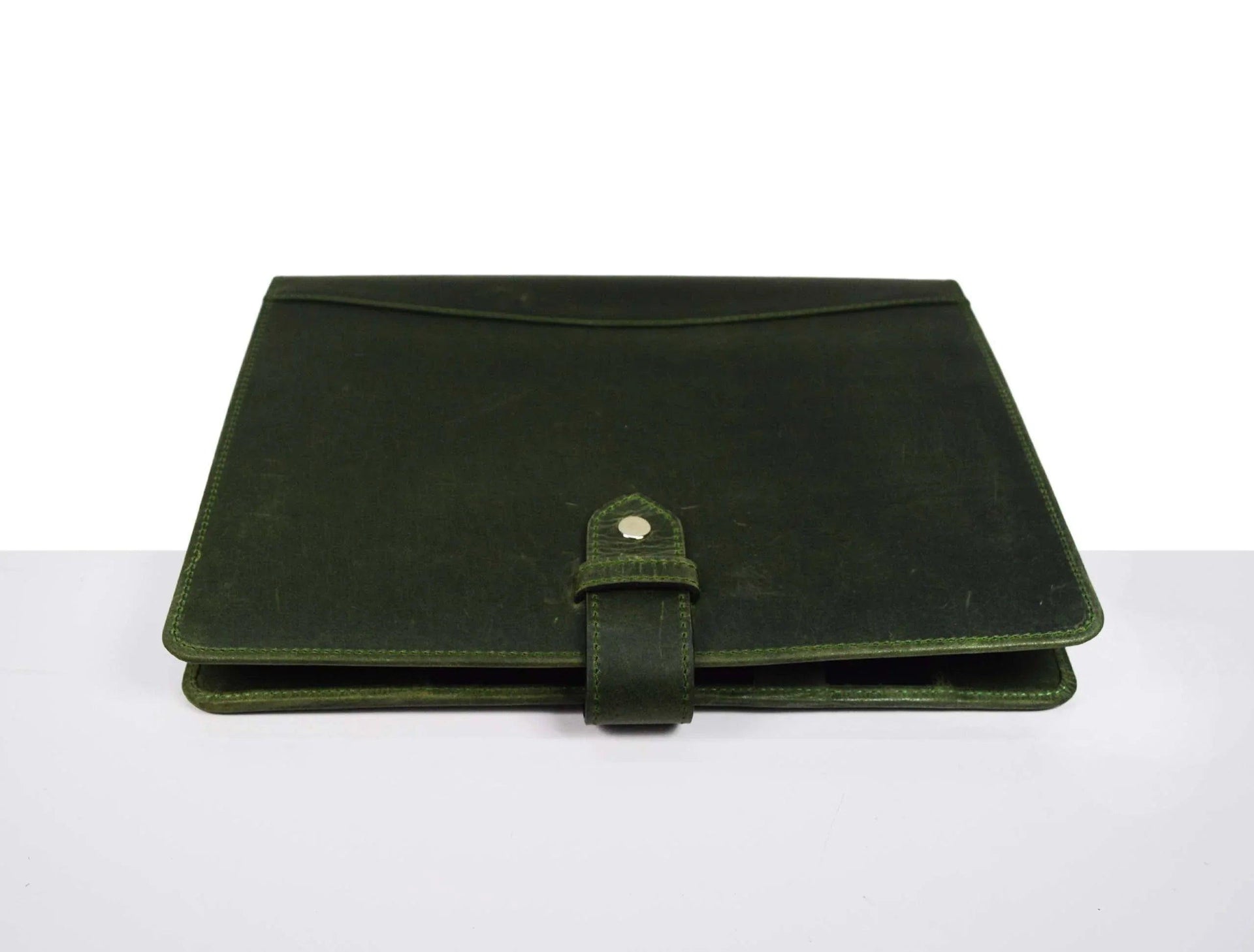 Orillia Leather Organizer - Fossil Green - Gifts for You 'n Me