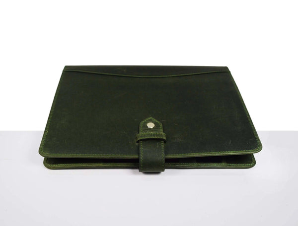Orillia Leather Organizer - Fossil Green - Gifts for You 'n Me
