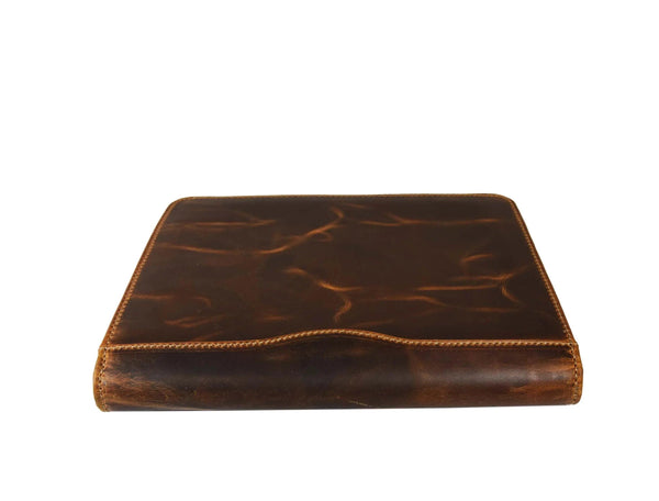 Perth Leather Travel Organizer - Caramel Brown - Gifts for You 'n Me