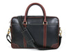 Reeds Leather Office Bag -  Raven Black