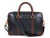Reeds Leather Office Bag -  Raven Black