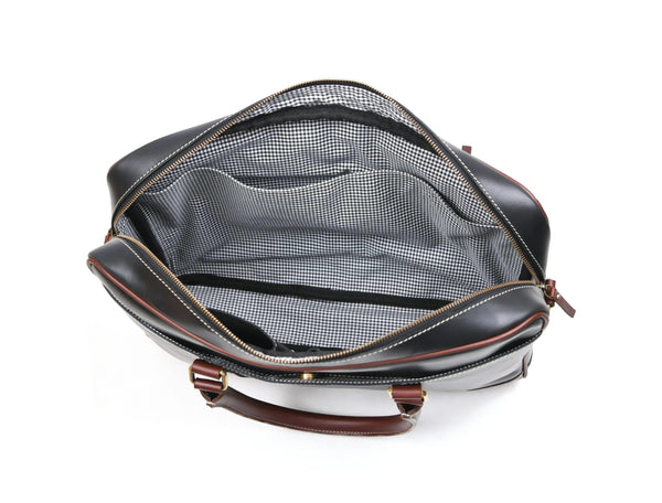 Reeds Leather Office Bag - Raven Black - Gifts for You 'n Me