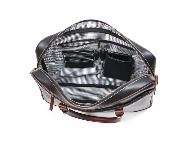Reeds Leather Office Bag - Raven Black - Gifts for You 'n Me