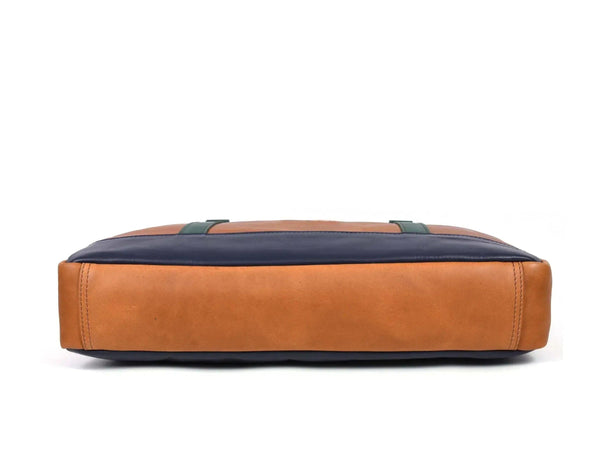 Tolredo Leather Leather Office Bag - Caramel Brown - Gifts for You 'n Me