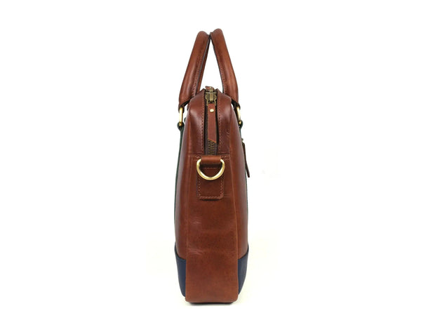 Tolredo Leather Leather Office Bag - Caramel Brown - Gifts for You 'n Me