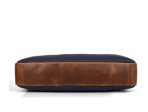 Tolredo Leather Leather Office Bag - Caramel Brown - Gifts for You 'n Me