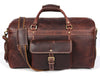 Dorval Leather Travel Bag - Walnut Brown