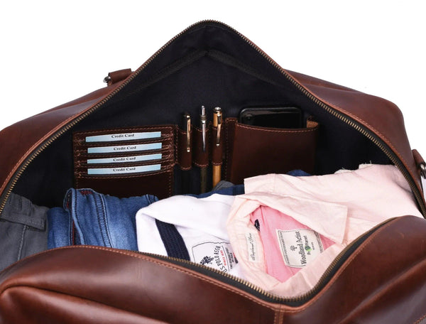 Leather Portfolio Bag - Gifts for You 'n Me