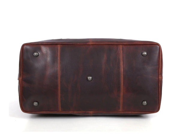 Manhattan - Leather Duffle Bag - Gifts for You 'n Me