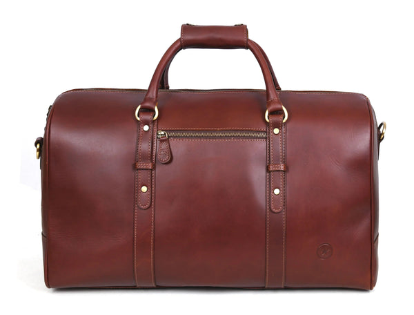 Leather Travel Duffle Bag - Gifts for You 'n Me