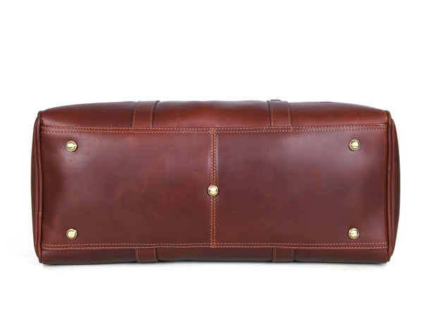 Leather Travel Duffle Bag - Gifts for You 'n Me