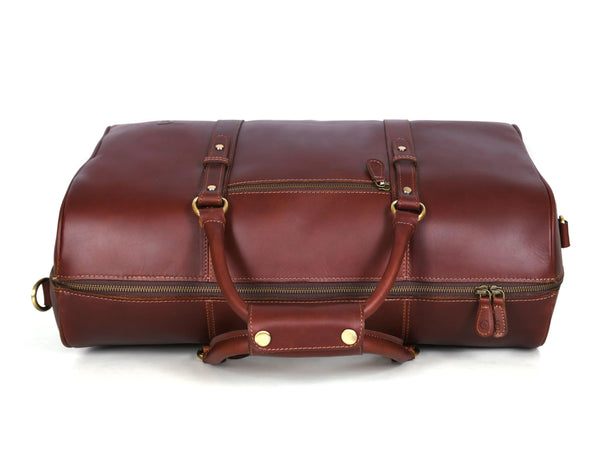 Leather Travel Duffle Bag - Gifts for You 'n Me