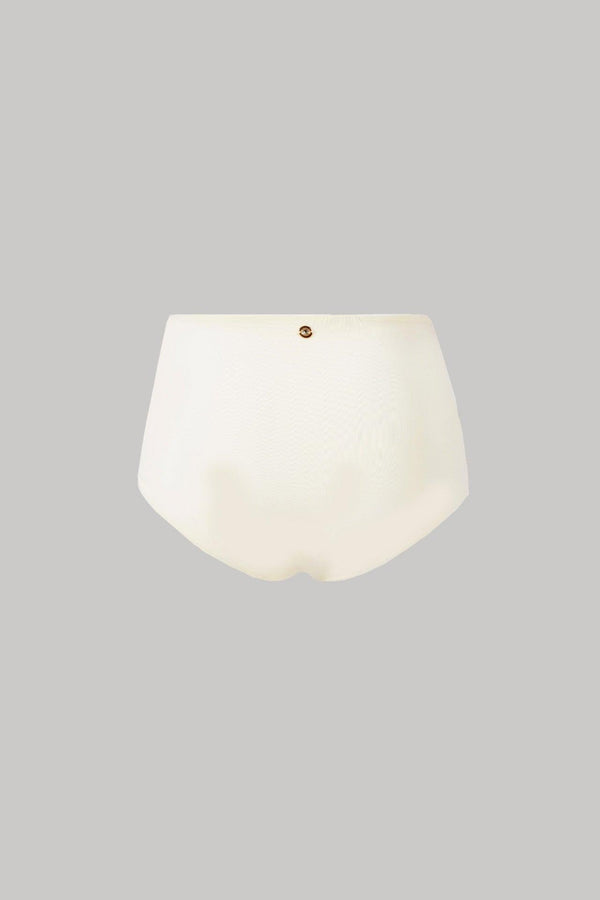 Lily High-Waisted Bottoms in Seashell