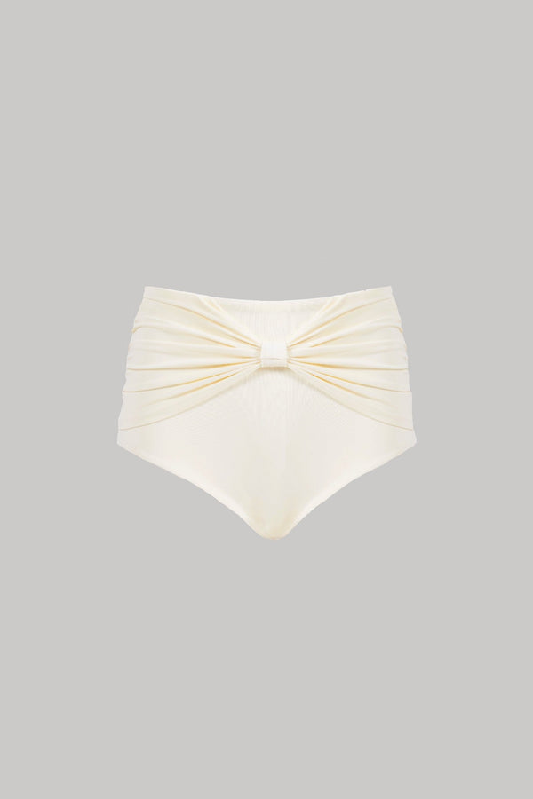Lily High-Waisted Bottoms in Seashell
