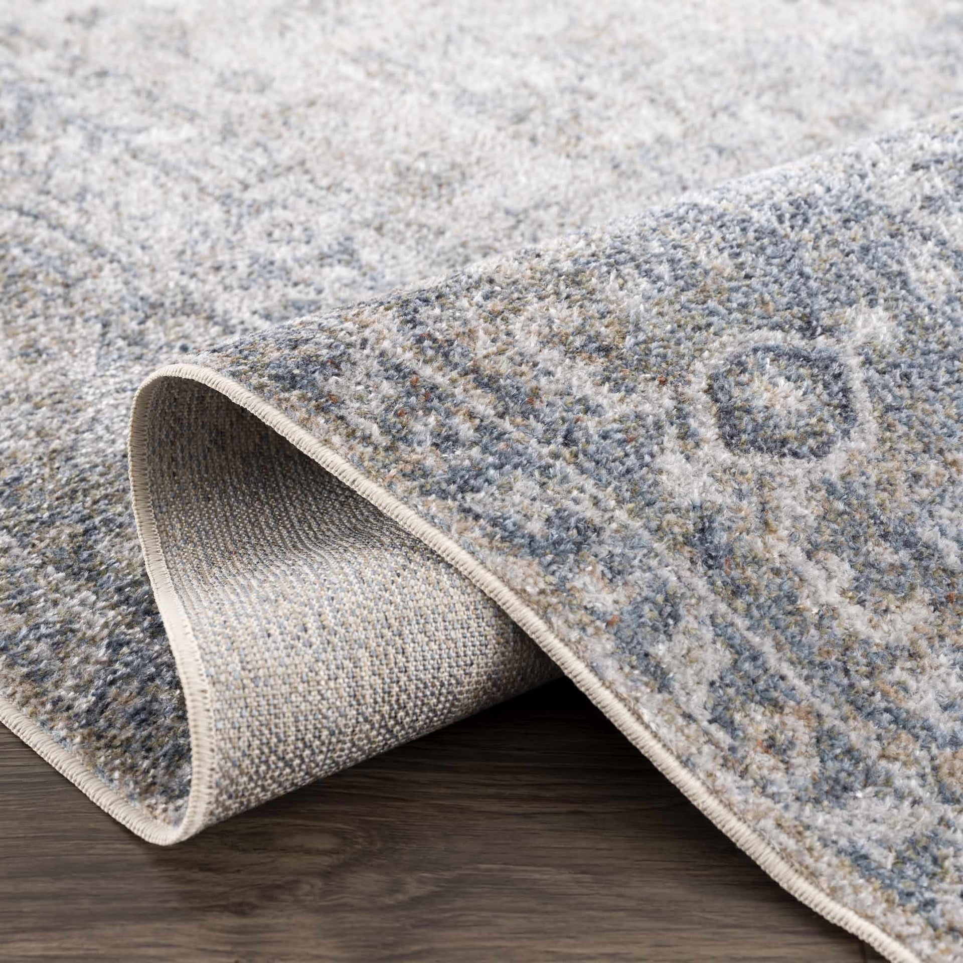 Gael Blue Boutique Washable Rug