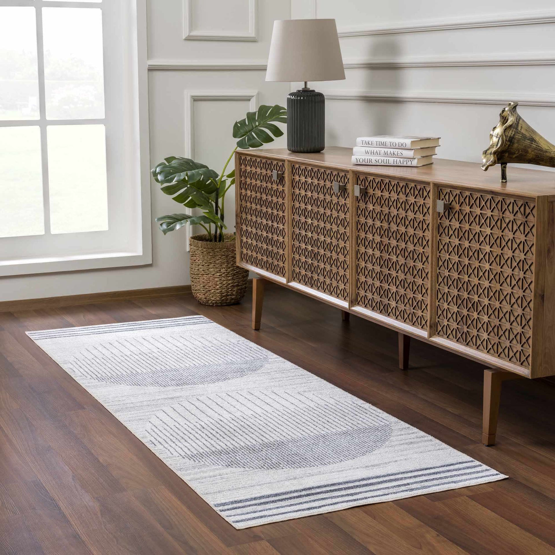 Thad Modern Washable Rug