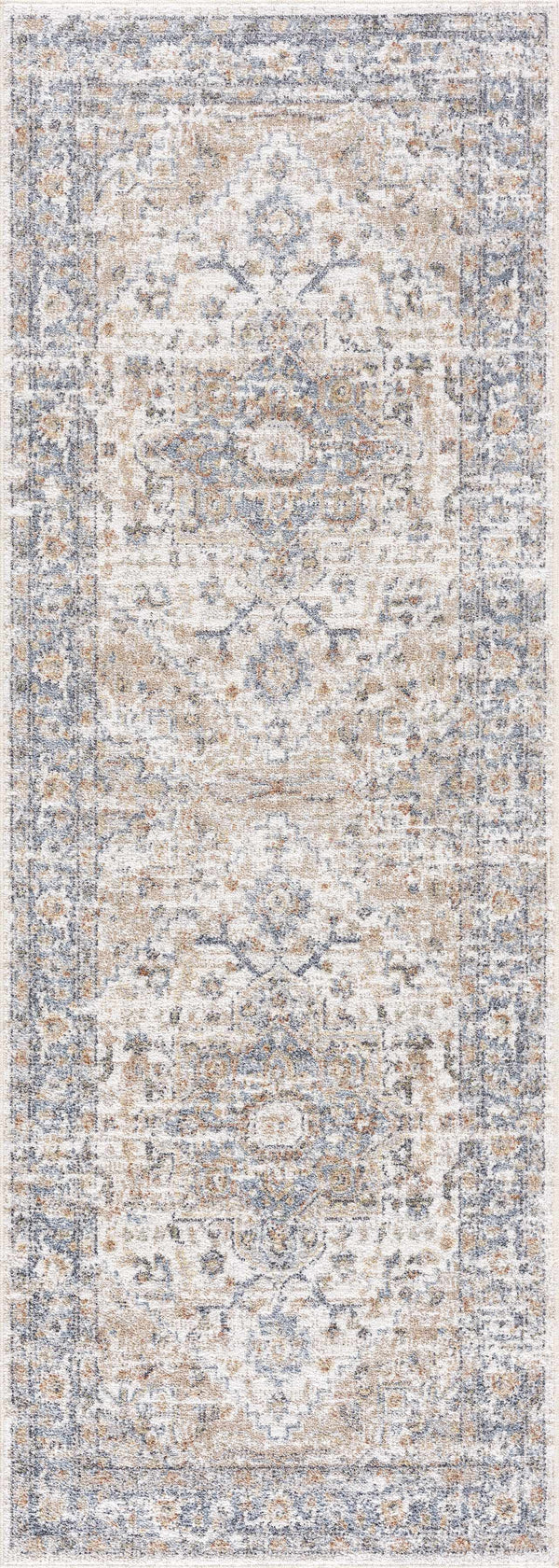 Ezri Flat Pile Washable Rug