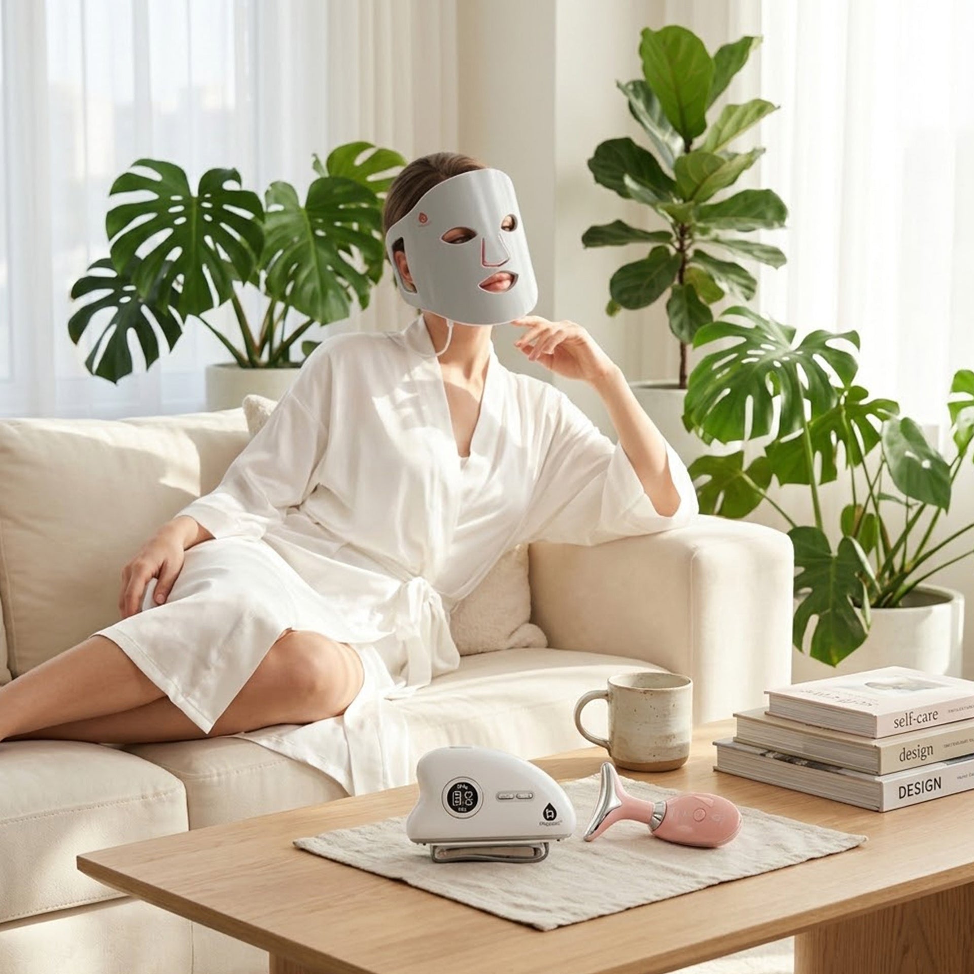 Ultimate 3-Piece LED Light Therapy & Face Sculpting System