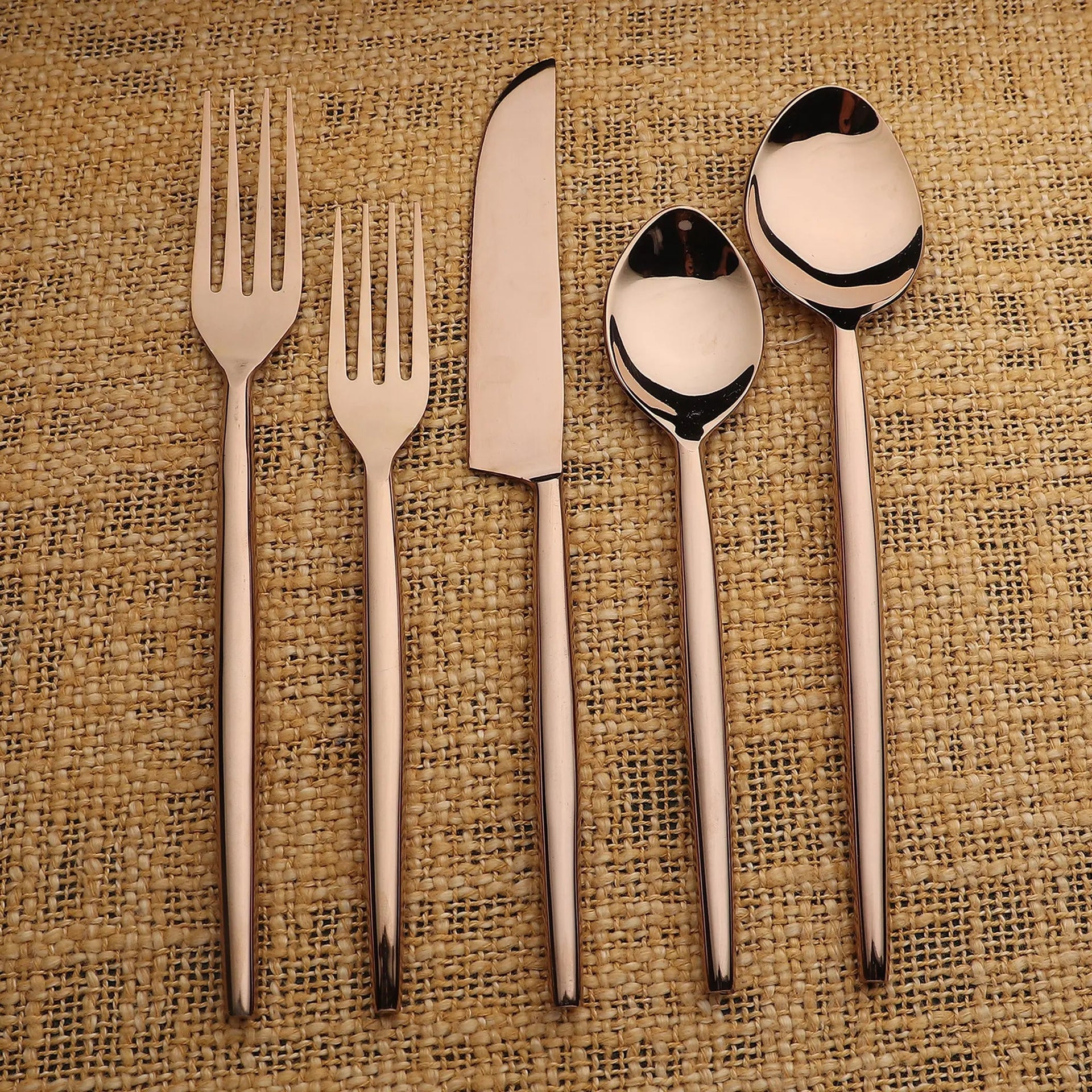 Brio PVD 5 Pc. Flatware Set