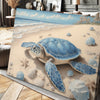3D Coastal Wall Art - 24x16 inch Medium Premium Gallery Wrapped