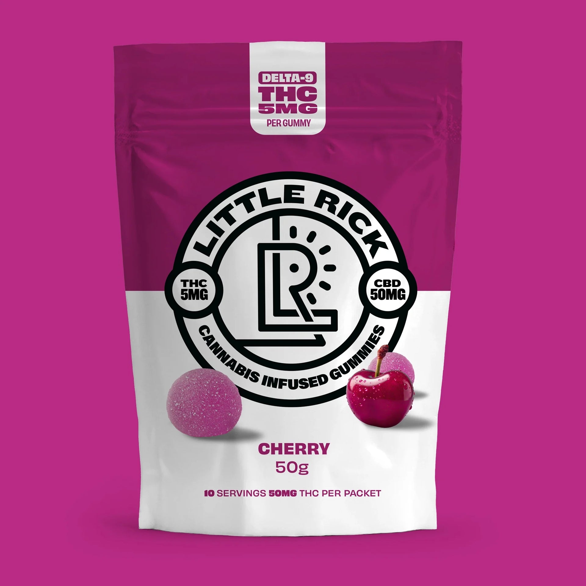 Cherry - Rapid Onset 5mg Delta-9 THC Gummies