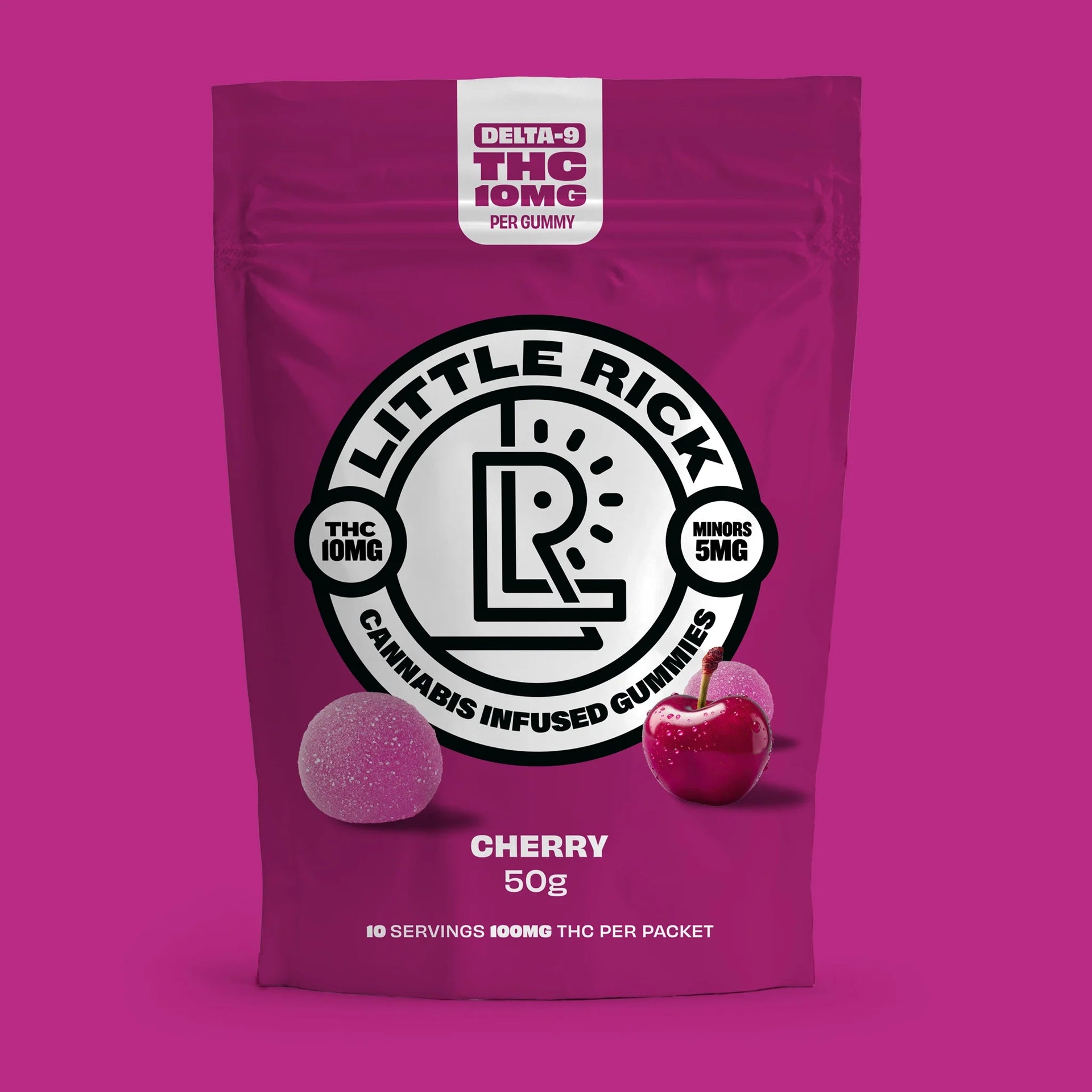 Cherry - Rapid Onset 10mg Delta-9 THC Gummies