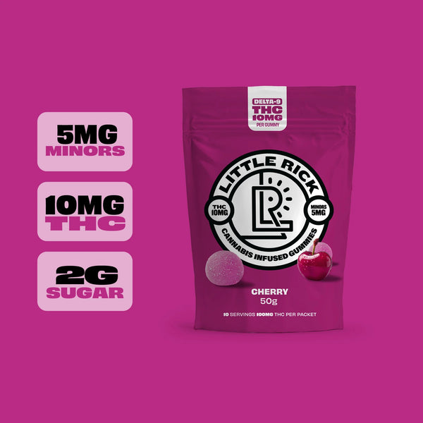 Cherry - Rapid Onset 10mg Delta-9 THC Gummies