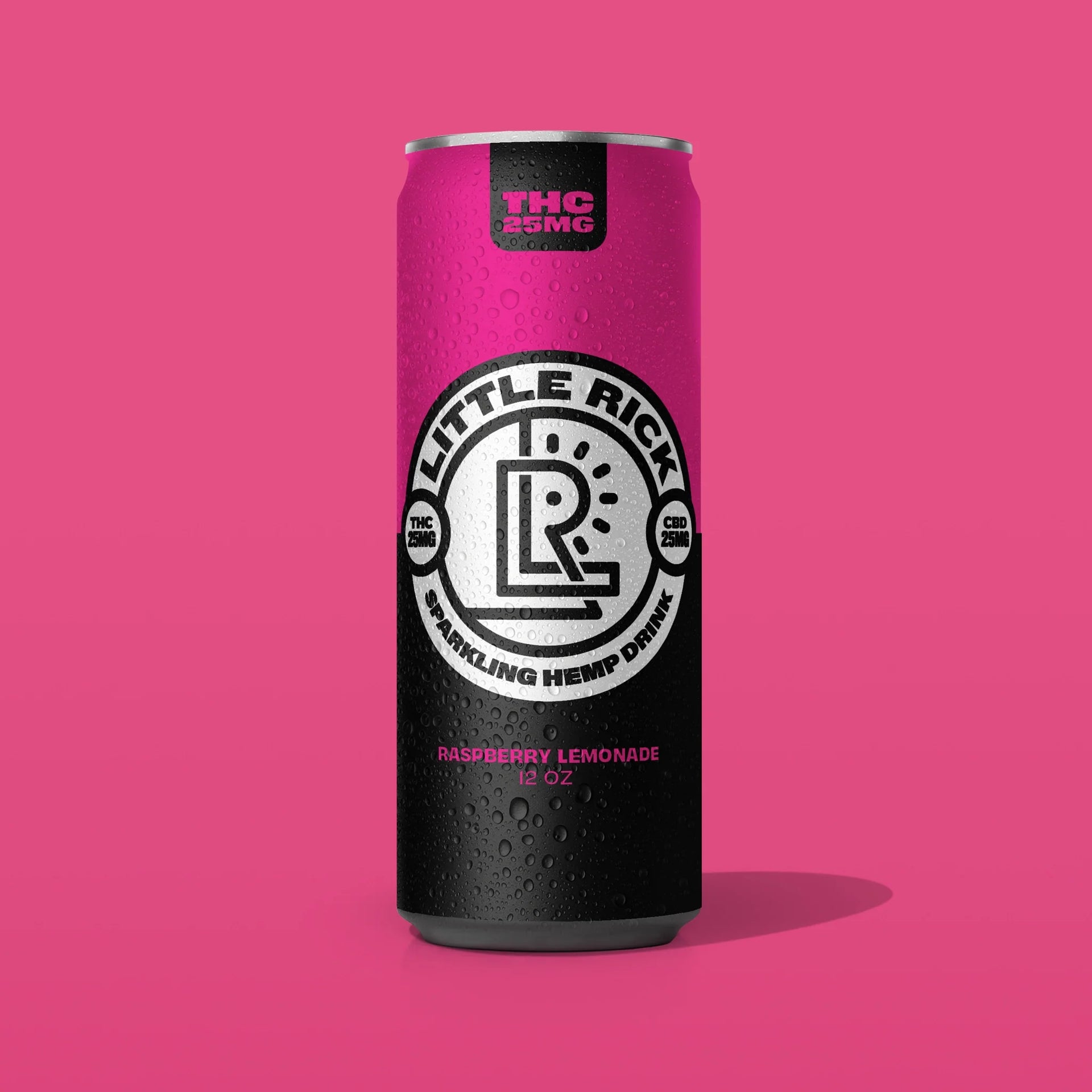 Raspberry Lemonade - 25mg THC Drink
