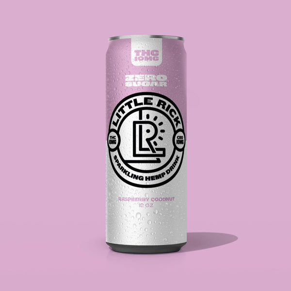 Raspberry Coconut - 10mg THC Drink