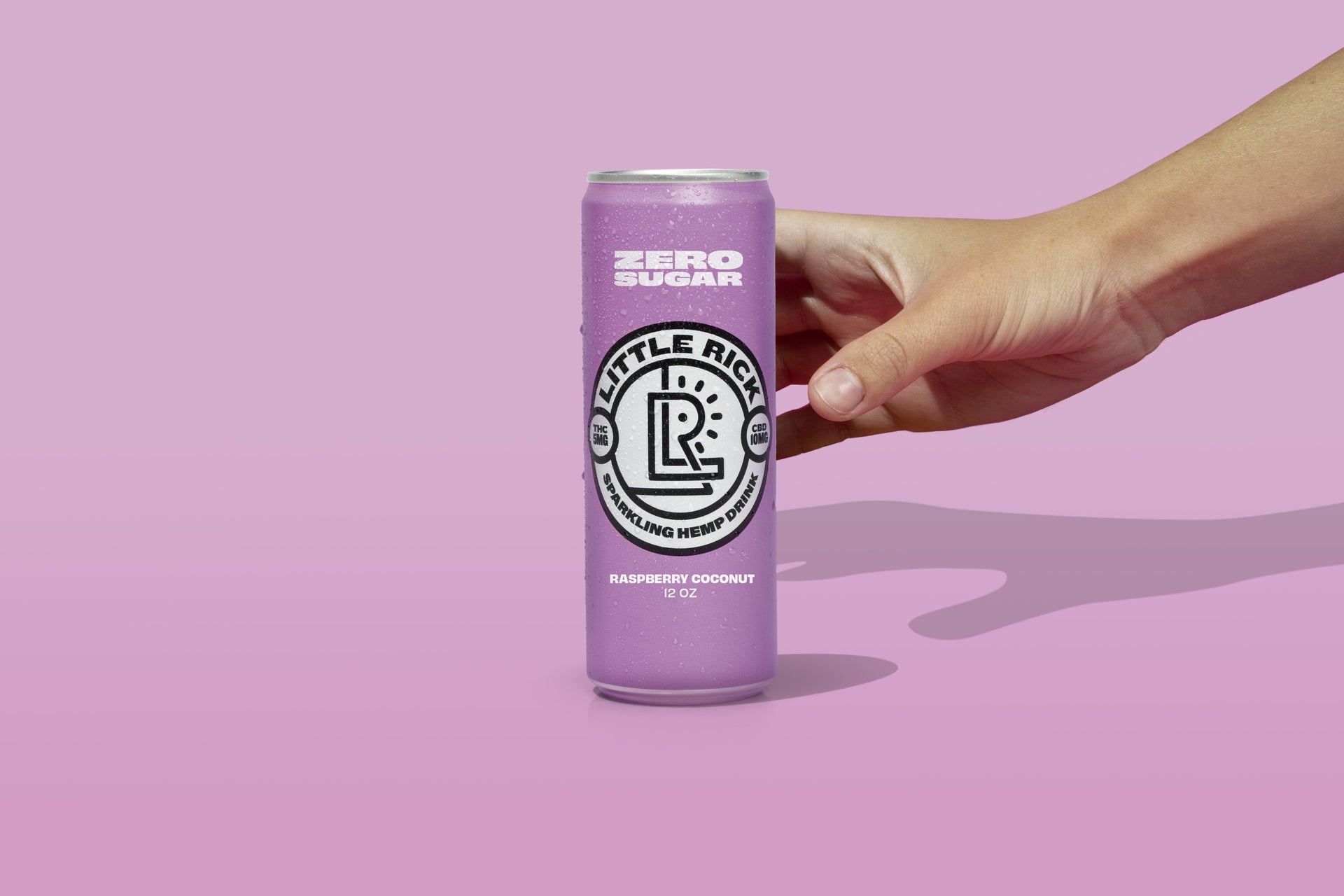 Raspberry Coconut - 5mg THC Drink