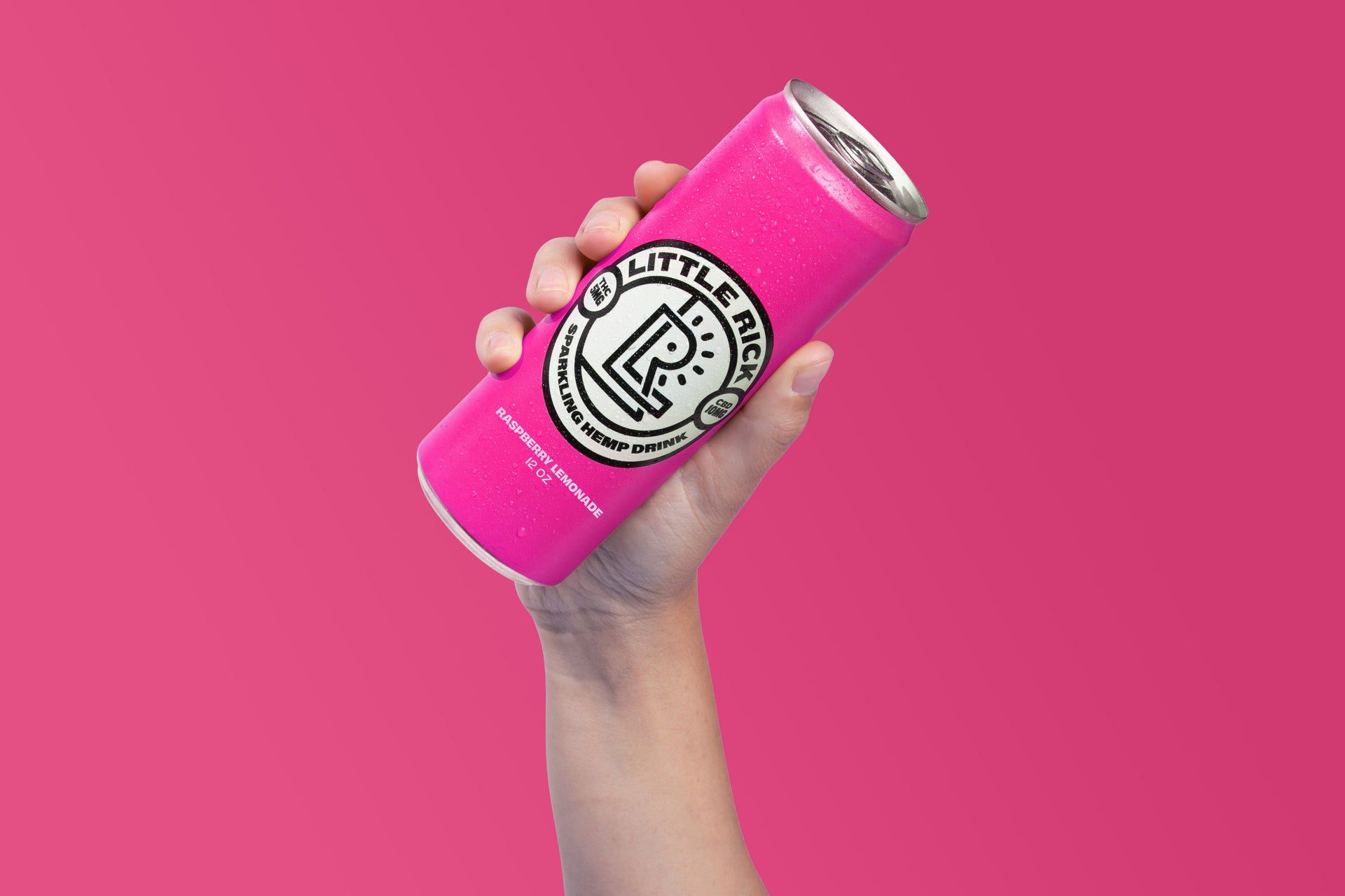Raspberry Lemonade - 5mg THC Drink
