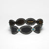 Loyal West Alta Buena Leather Belt In Calfskin-Black