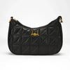 Loyal West JOE QUILTED NAPPA LEATHER BAG-BLACK